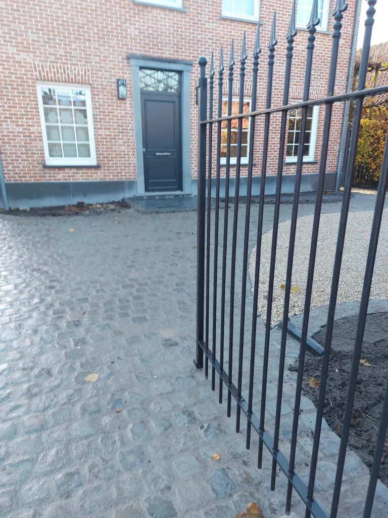 Kassei + grind in honinggraadstructuur