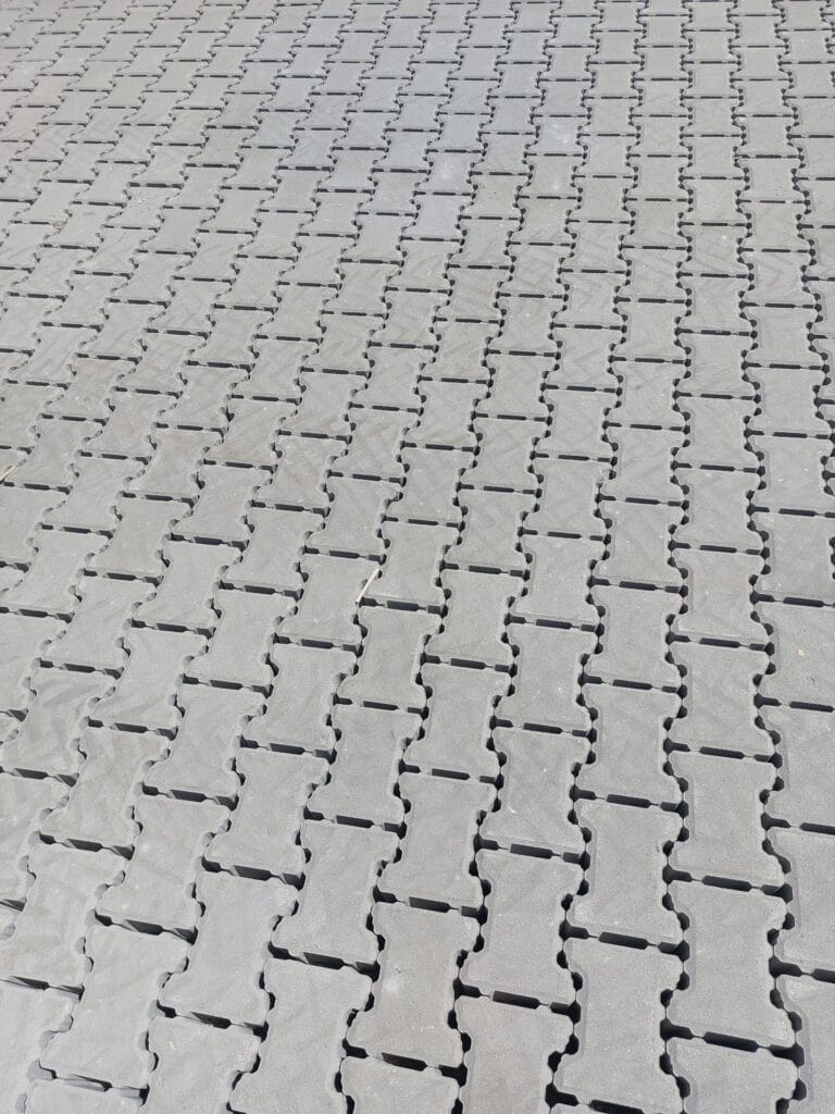 Waterpasserende klinkers